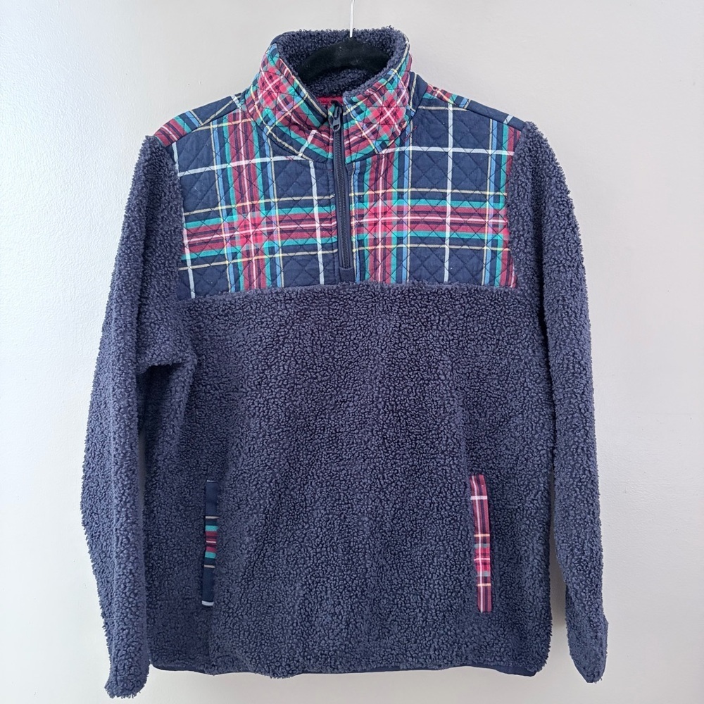 Vera Bradley Tartan Plaid Fleece - Picture 1 of 5